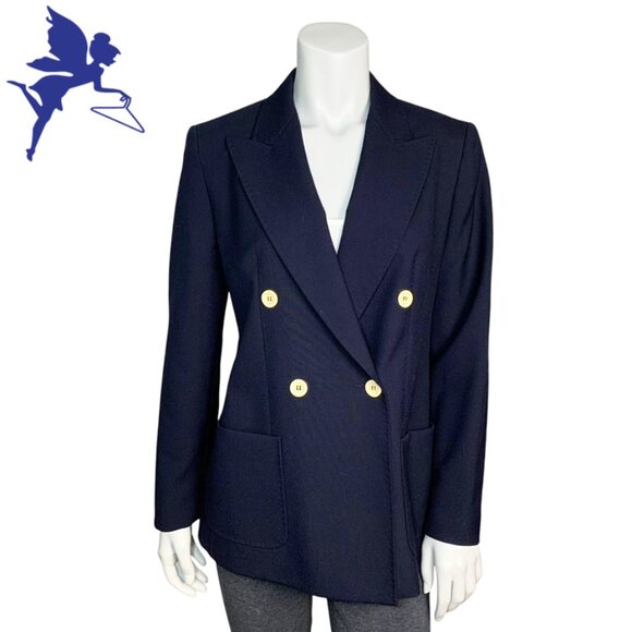 MAXMARA Double Breasted Blazer - Picture 1 of 8